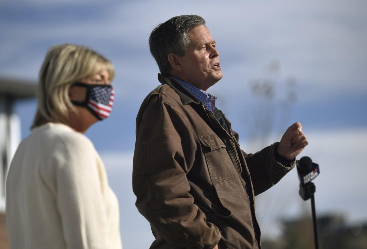 Daines campaigns in Bozeman ahead of Election Day