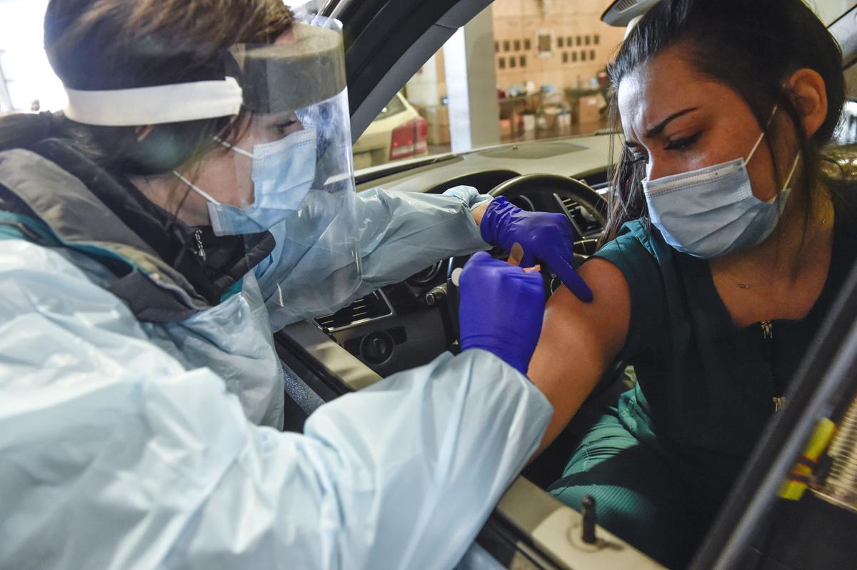 Residents in Montana VA’s Miles City Community Living Center receive Moderna vaccine