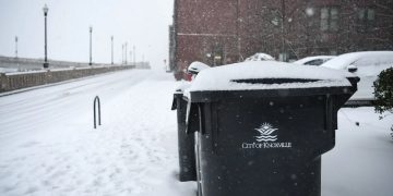 Winter Storm Disrupts Knoxville Waste Collection Services