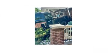 Car Strikes Pedestrian, Crashes Into Home After Driver’s Foot Gets Stuck on Gas Pedal