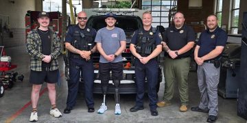 Loudon County First Responders Reunite with Crash Survivor, Witnessing His Incredible Resilience