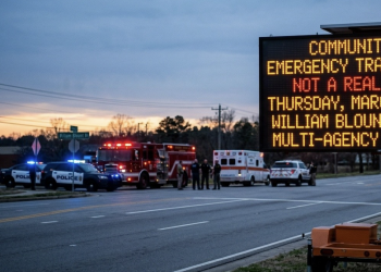 Blount County first responders conducted multi-agency training exercise on William Blount Dr