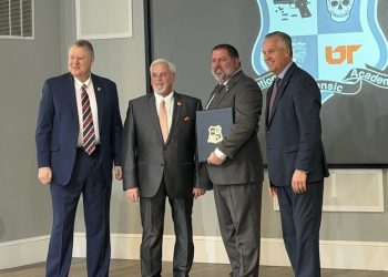 Maryville Police Department congratulates Detective Clayton Hall on graduation from National Forensic Academy