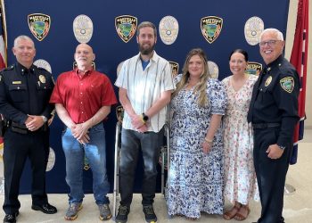Maryville police department honors citizens for helping save officer’s life after crash