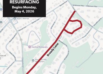 Maryville announces spring street resurfacing project beginning May 4