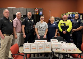 Maryville police department thanks local business for supporting officers