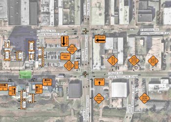 Temporary road closure scheduled on W. Church Avenue for rooftop equipment installation