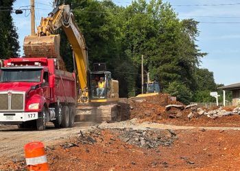 Carpenters Grade Road project advances as Maryville crews complete grading and base work